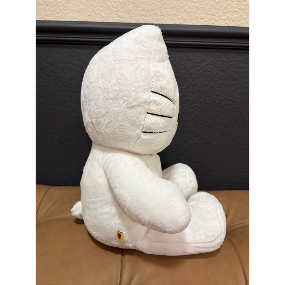 Build A Bear Inc. Hello Kitty White Plush Cat Stuffed Animal No Bow - Picture 2 of 8